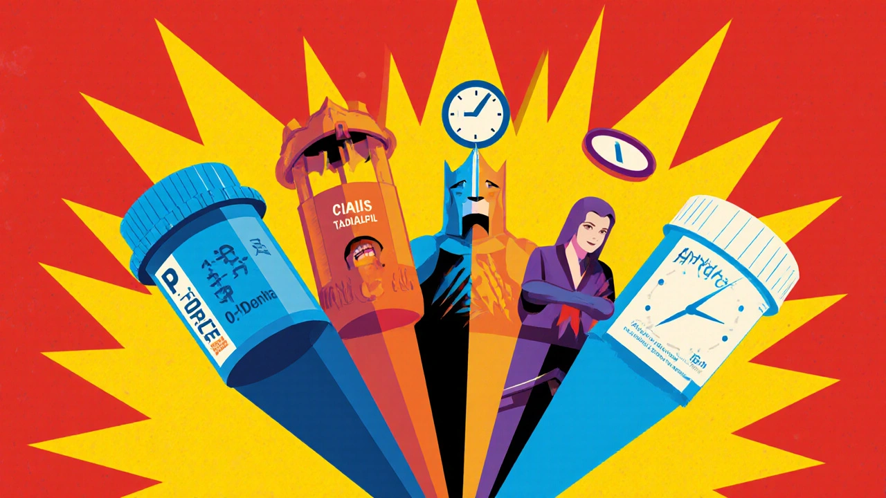 Compare P-Force Fort (Sildenafil) with Alternatives for Erectile Dysfunction