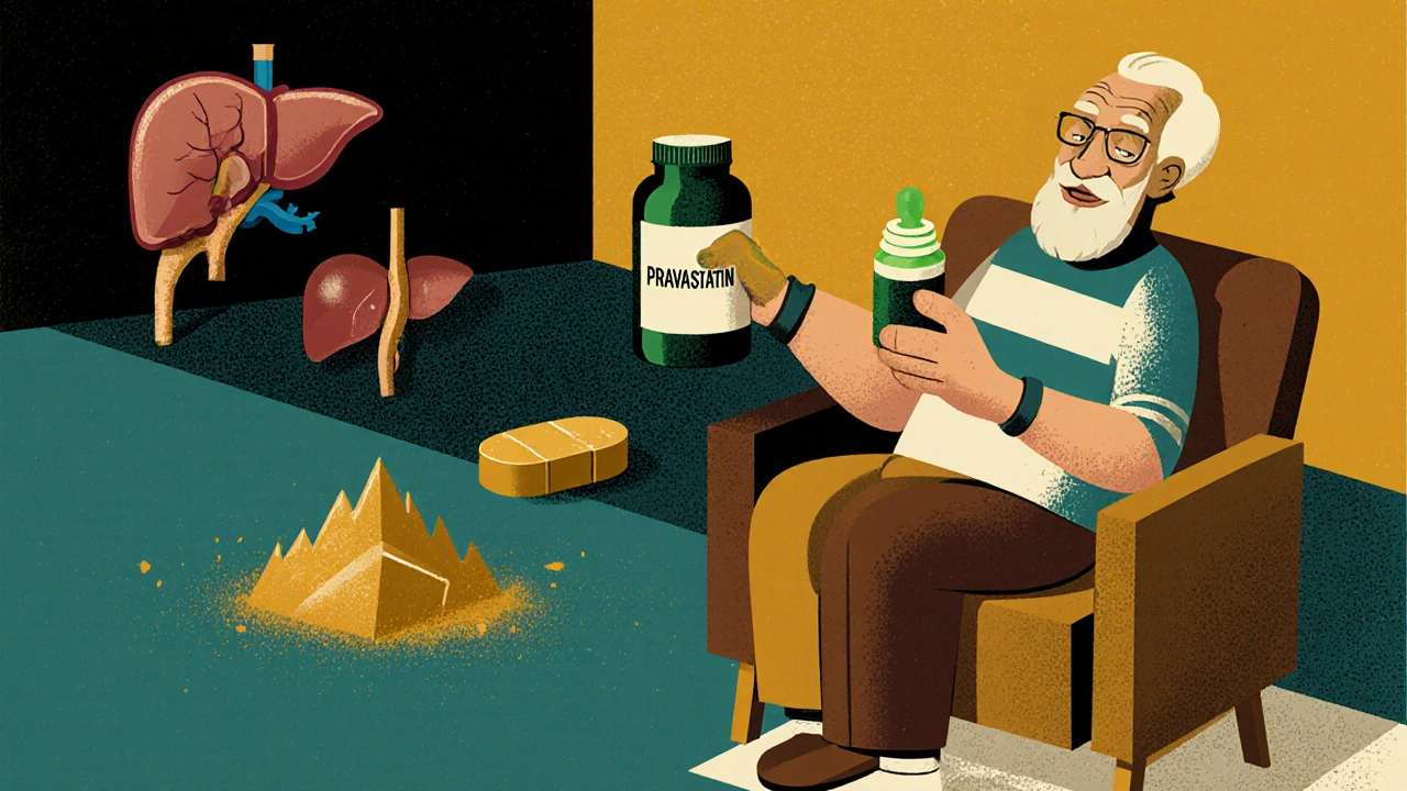 Pravastatin Tolerability in Older Adults: Side Effect Profile