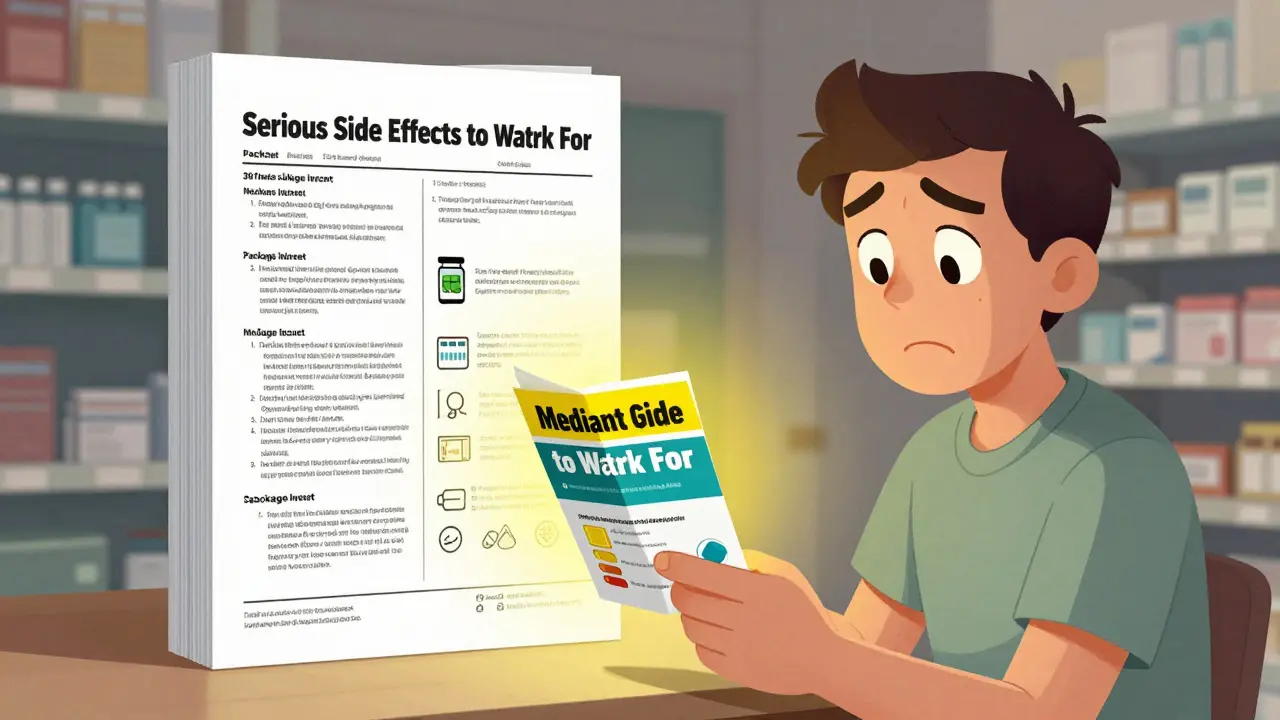 Medication Guides vs Package Inserts: Where to Find Side Effect Details